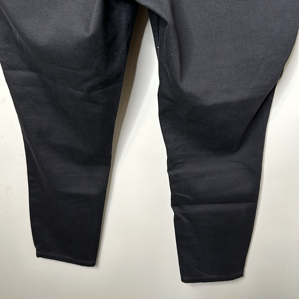 Calvin Klein Black High Rise Skinny Fit Comfort Stretch Jeans - Picture 13 of 13